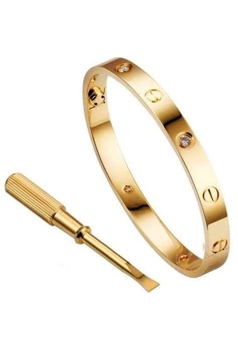 cartier bracelet no diamond|750 19 cartier ip 6688.